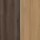 Dark Wood Frame / Light Wood Front 