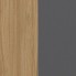 Light Wood Shelf / Graphite Frame