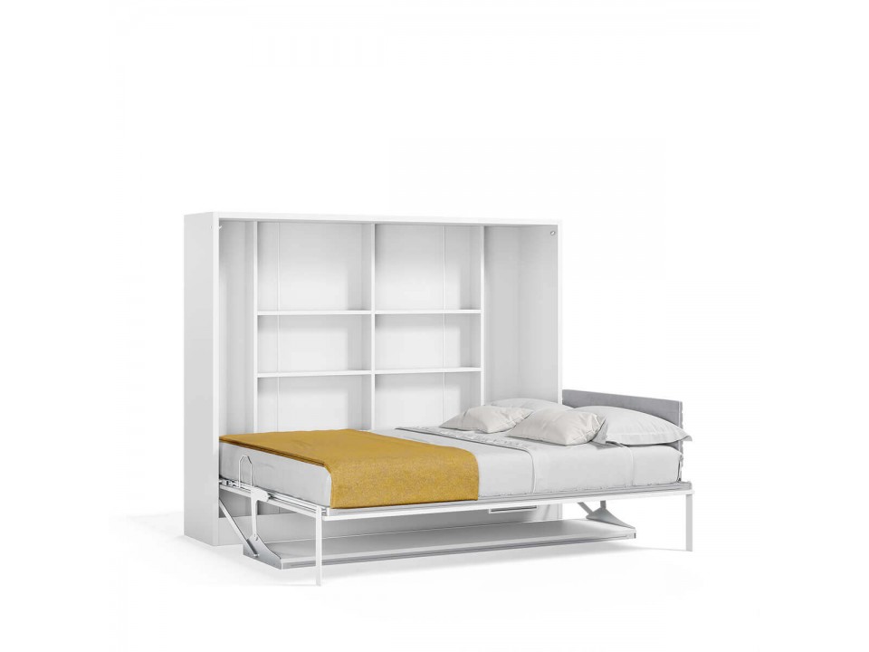 Spazio - Full Size Wall Bed with Desk