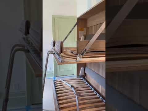 Pensiero Twin Wall Bunk Bed