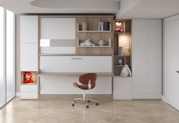 D - Parete Letto - Twin Wall Bed System