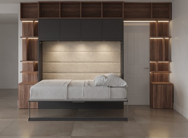 Royal Horizontal Queen Wall Bed 105