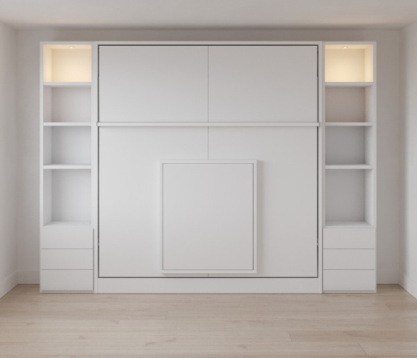 Royal King Murphy Bed 34