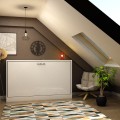 Spazio - Twin Size Wall Bed and Sofa Set