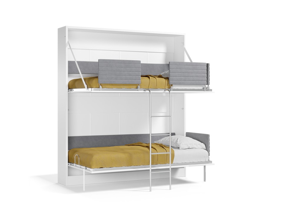 Pensiero Twin Wall Bunk Bed Pensiero Twin Wall Bunk Bed