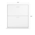 Pensiero Twin Wall Bunk Bed