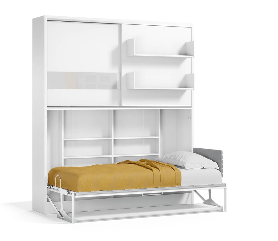 Parete Letto - Twin Wall Bed System with Desk