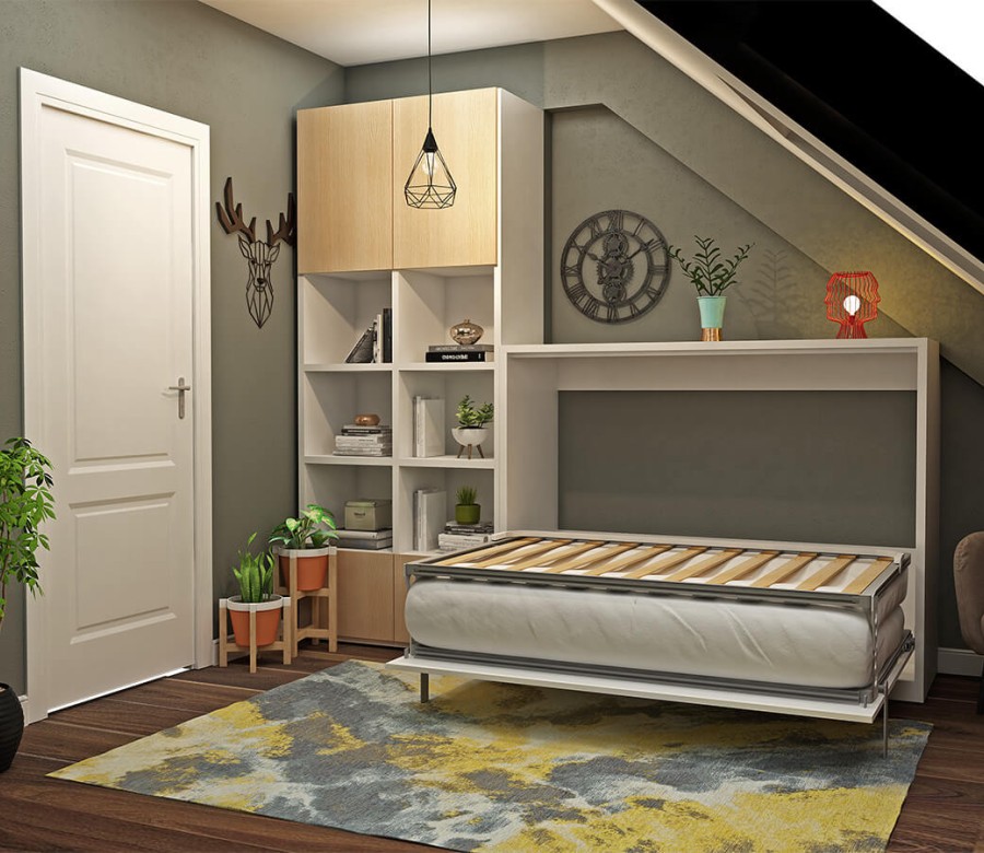 Double Fold Queen Murphy Wall Bed Double Fold Queen Murphy Wall Bed