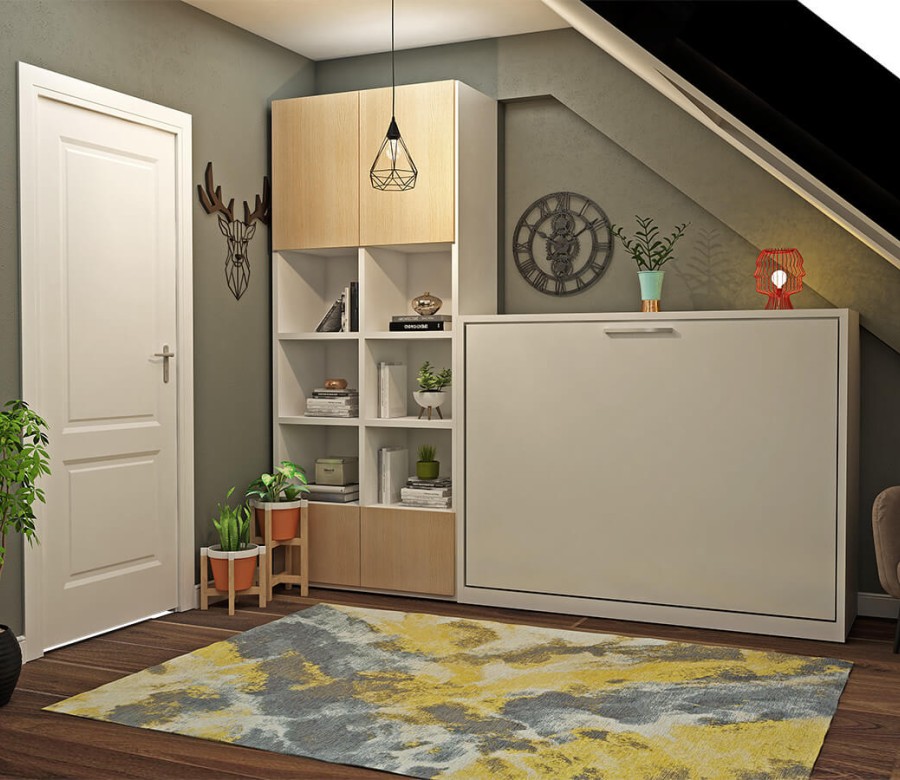 Double Fold Queen Murphy Wall Bed Double Fold Queen Murphy Wall Bed