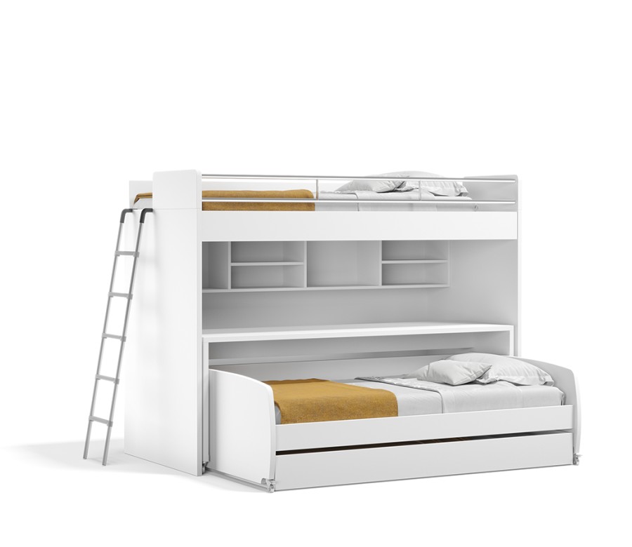 NEW Bel Mondo Twin Over Twin/Twin XL Bunk Bed Set