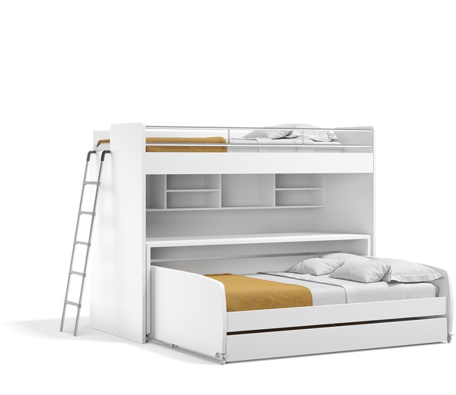 NEW Bel Mondo Twin Over Full/Full XL Bunk Bed Set