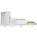 NEW Bel Mondo Twin Over Full/Full XL Bunk Bed Set NEW Bel Mondo Twin Over Full/Full XL Bunk Bed Set
