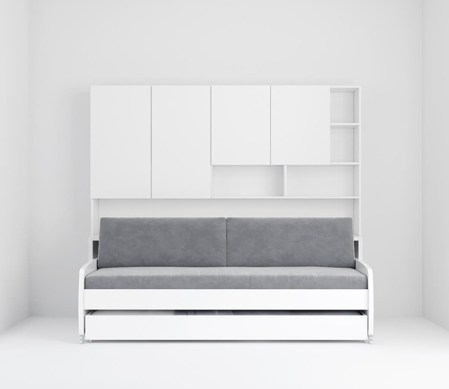 Eco Compact Full/Full XL Sofa Bed and Cabinet System Eco Compact Full/Full XL Sofa Bed and Cabinet System