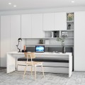 Eco Compact Full/Full XL Sofa Bed and Cabinet System