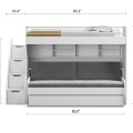 Eco Bel Mondo Twin Over Twin XL Bunk Bed Set