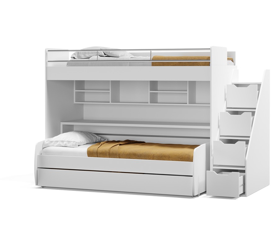 Eco Bel Mondo Twin Over Twin XL Bunk Bed Set Eco Bel Mondo Twin Over Twin XL Bunk Bed Set