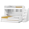 Eco Bel Mondo Twin Over Full/Full XL Bunk Bed Set Eco Bel Mondo Twin Over Full/Full XL Bunk Bed Set