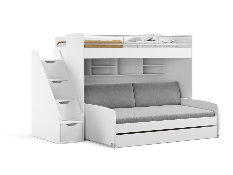 Eco Bel Mondo Twin Over Full/Full XL Bunk Bed Set Eco Bel Mondo Twin Over Full/Full XL Bunk Bed Set