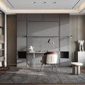 Royal Queen Wall Bed With Desk