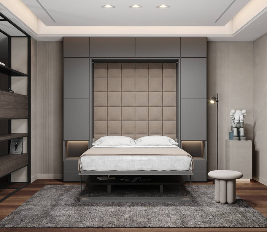 Royal Queen Wall Bed With Desk Royal Queen Wall Bed With Desk