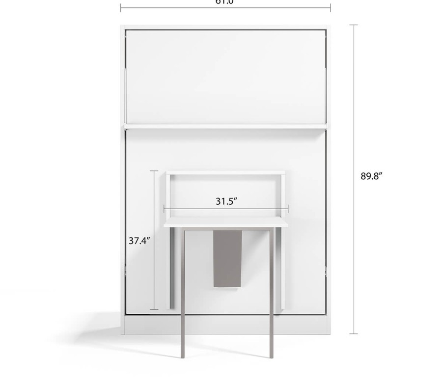Royal Full / Full XL Wall Bed with Folding Table Royal Full / Full XL Wall Bed with Folding Table