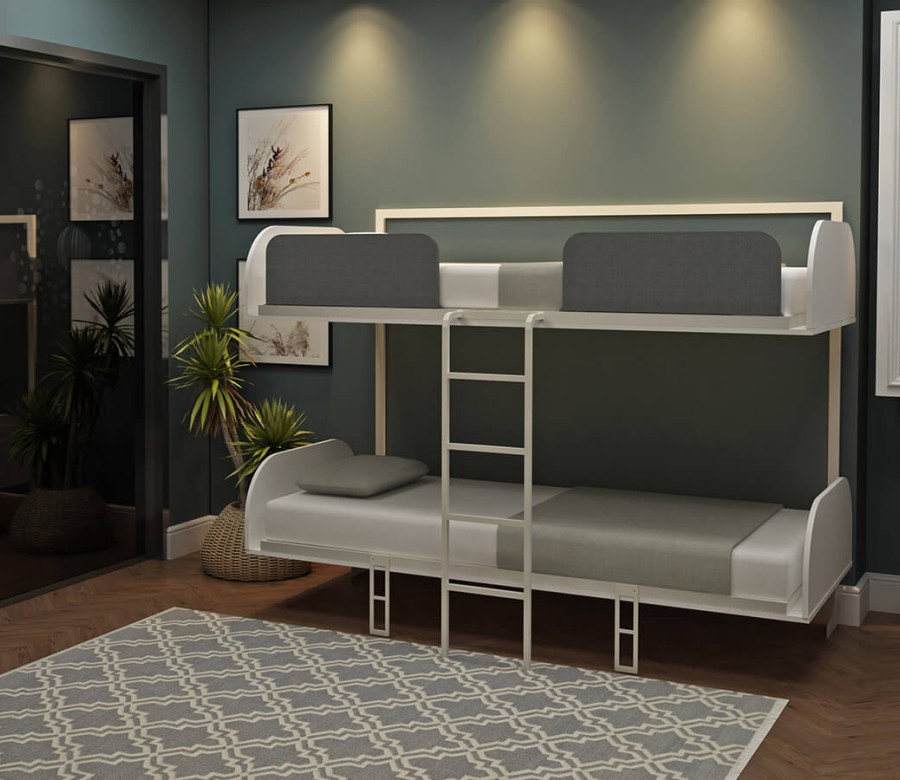 Simple Bunk Twin/Twin XL Murphy Wall Bed Simple Bunk Twin/Twin XL Murphy Wall Bed