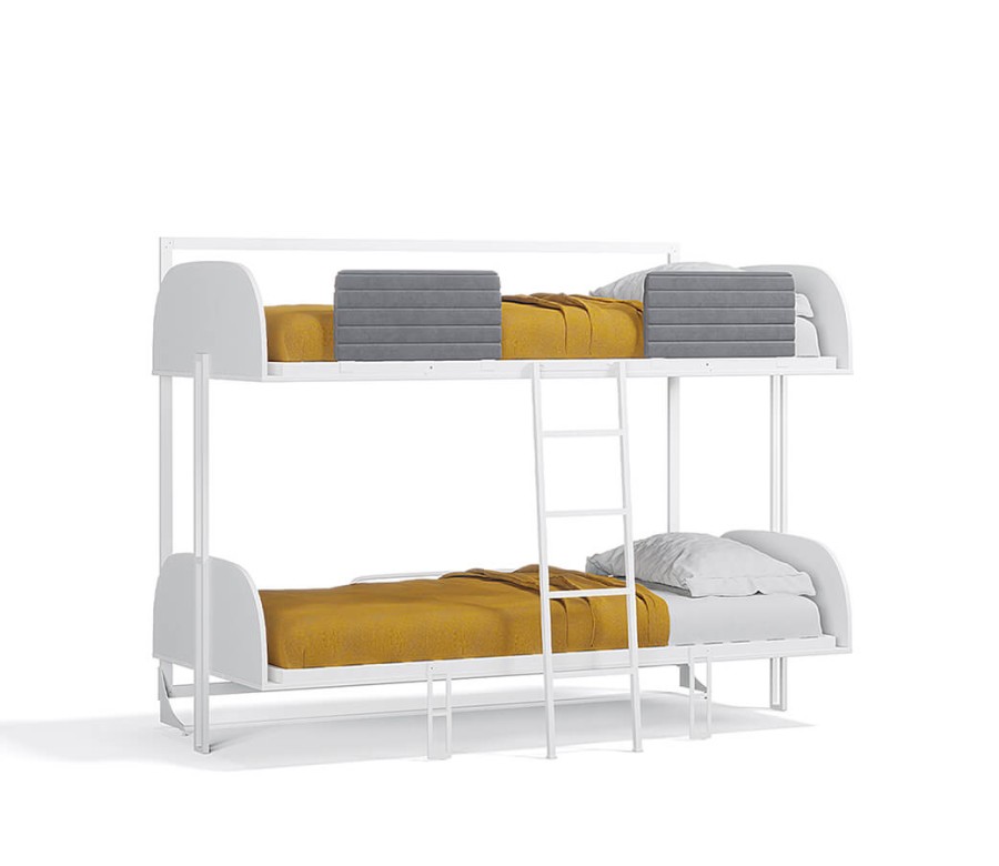 Simple Bunk Twin/Twin XL Murphy Wall Bed