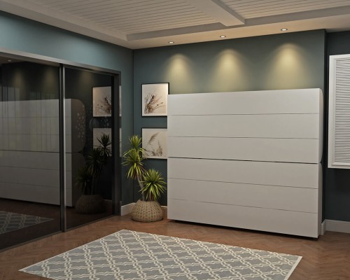 Simple Bunk Twin/Twin XL Murphy Wall Bed