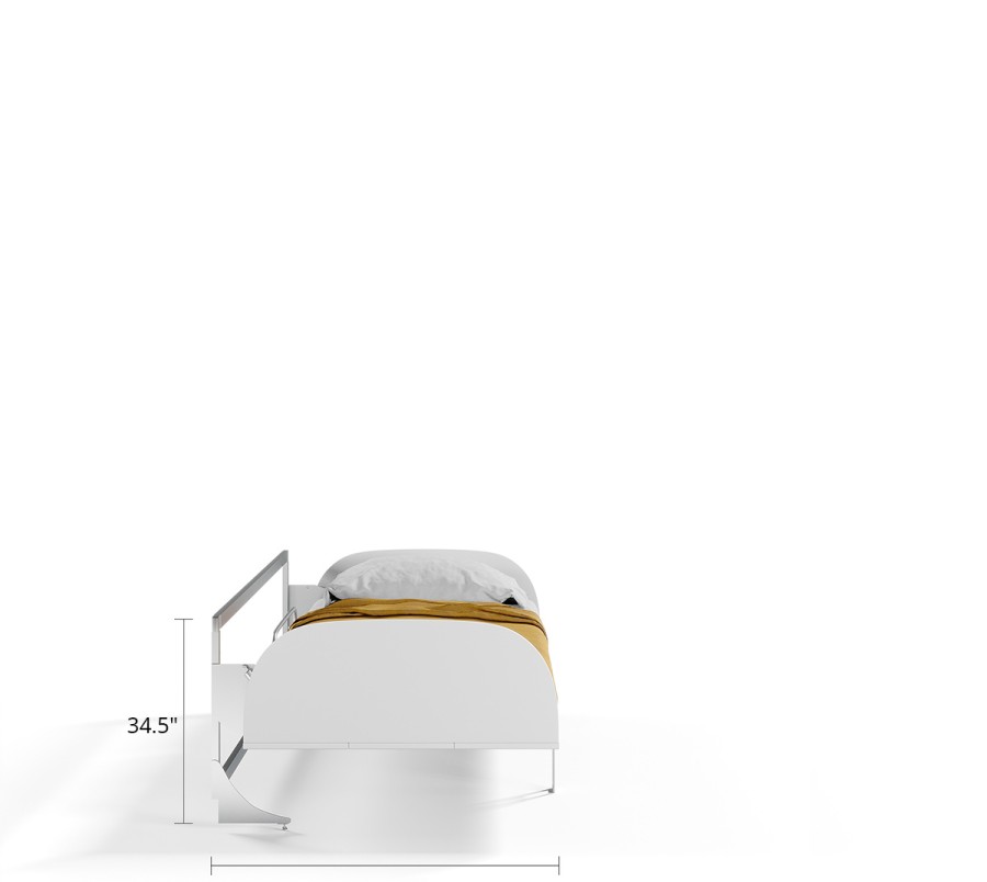 Simple Twin/Twin XL Murphy Wall Bed Simple Twin/Twin XL Murphy Wall Bed