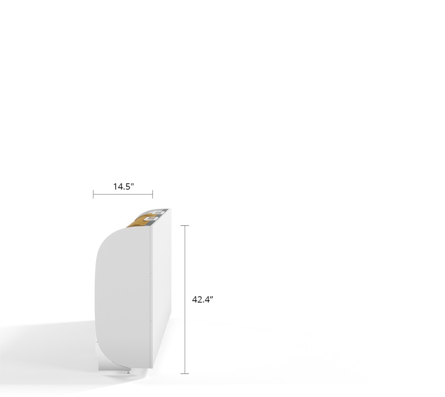 Simple Twin/Twin XL Murphy Wall Bed Simple Twin/Twin XL Murphy Wall Bed