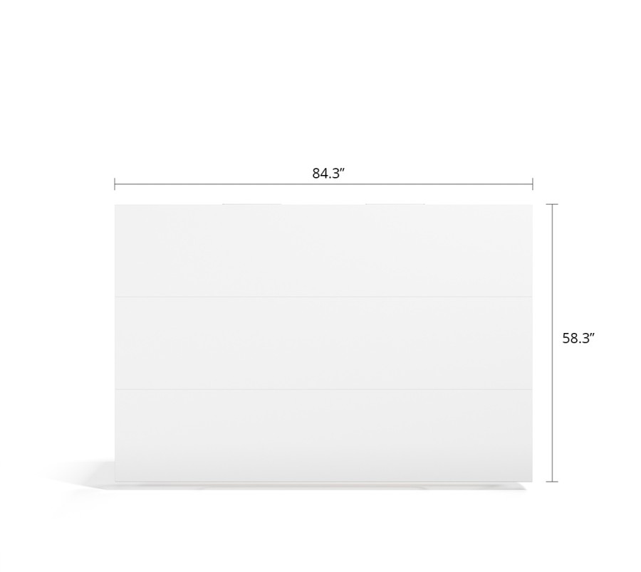 Simple Full/Full XL Murphy Wall Bed Simple Full/Full XL Murphy Wall Bed