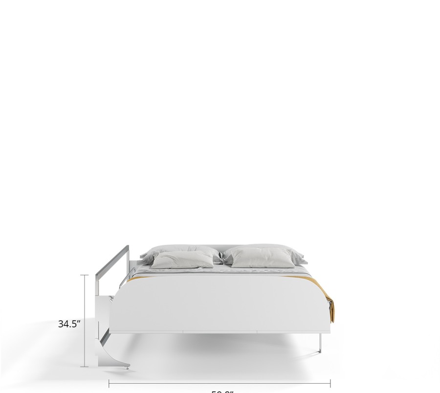 Simple Full/Full XL Murphy Wall Bed Simple Full/Full XL Murphy Wall Bed