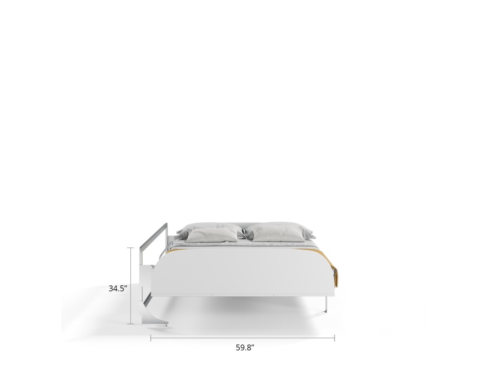 Simple Full/Full XL Murphy Wall Bed Simple Full/Full XL Murphy Wall Bed