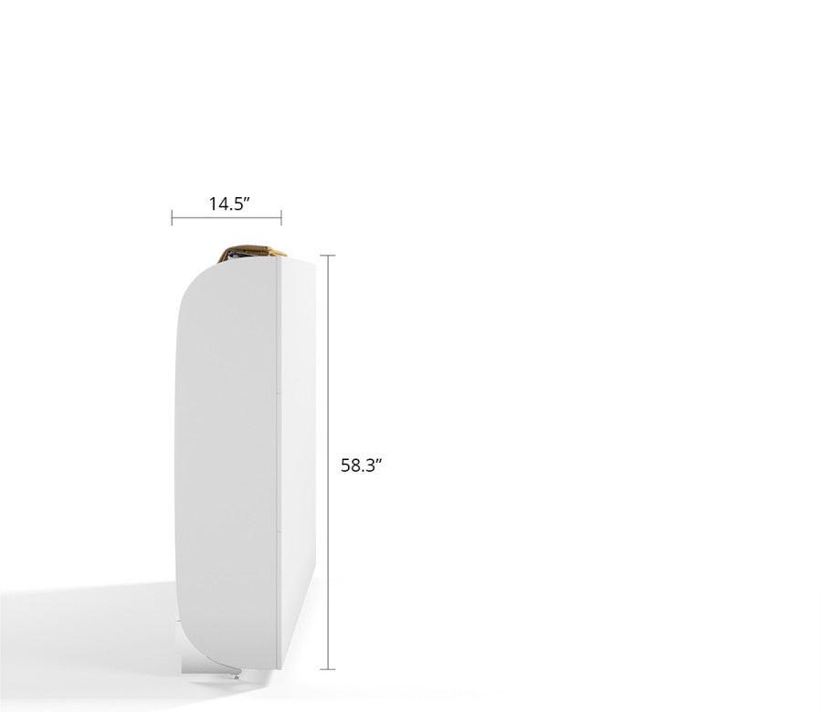Simple Full/Full XL Murphy Wall Bed Simple Full/Full XL Murphy Wall Bed