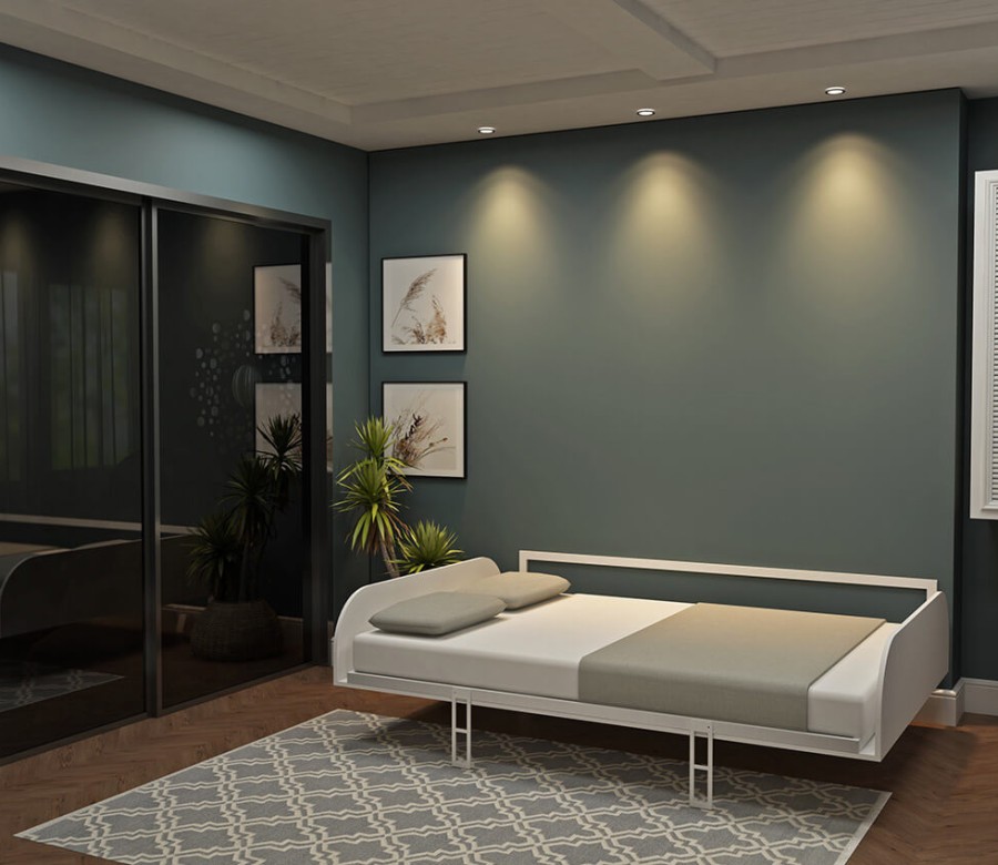 Simple Full/Full XL Murphy Wall Bed Simple Full/Full XL Murphy Wall Bed
