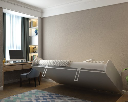 Simple Full/Full XL Murphy Wall Bed