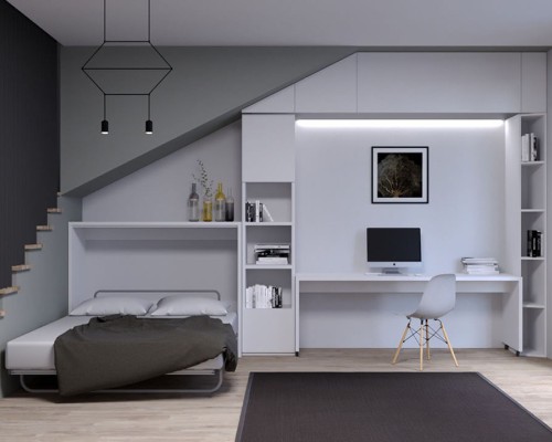 Double Fold Queen Murphy Wall Bed