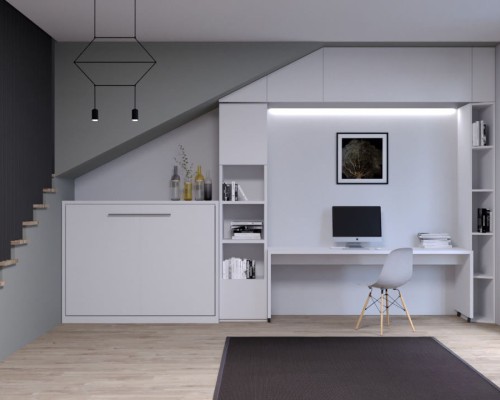 Double Fold Queen Murphy Wall Bed