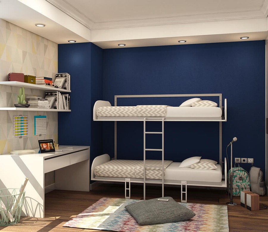 Simple Bunk Twin/Twin XL Murphy Wall Bed Simple Bunk Twin/Twin XL Murphy Wall Bed