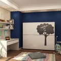 Simple Bunk Twin/Twin XL Murphy Wall Bed