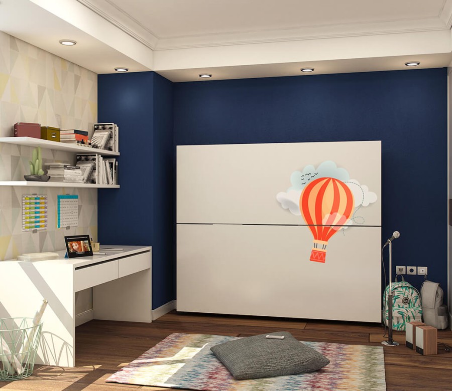 Simple Bunk Twin/Twin XL Murphy Wall Bed Simple Bunk Twin/Twin XL Murphy Wall Bed