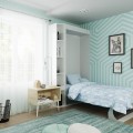 Royal Twin / Twin XL Wall Bed with Folding Table