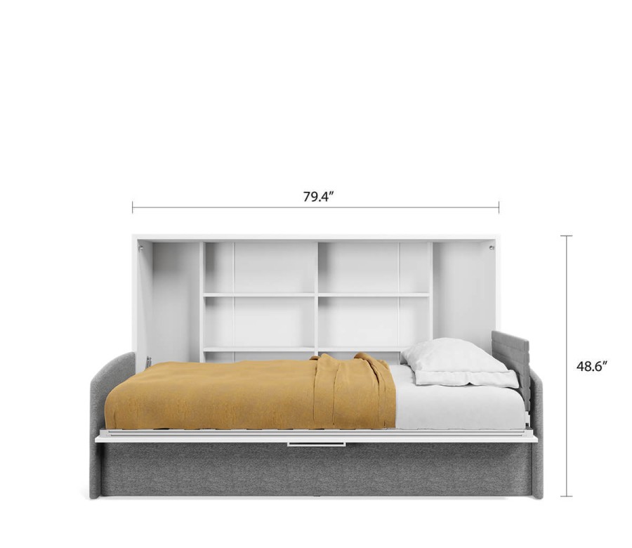 Spazio - Twin Size Wall Bed and Sofa Set Spazio - Twin Size Wall Bed and Sofa Set