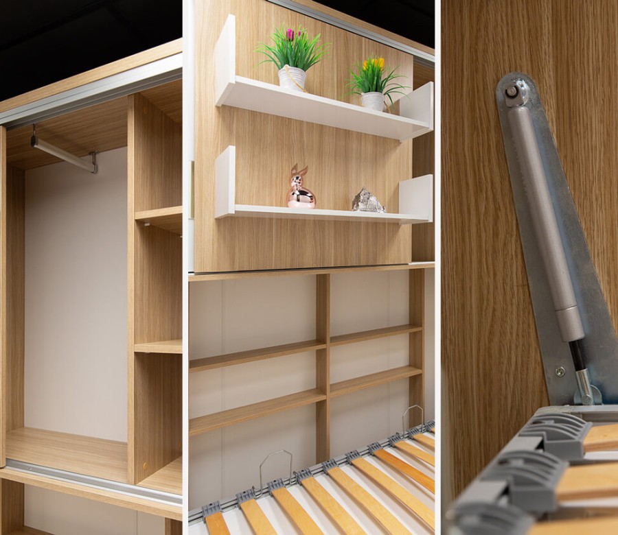 Parete Letto - Twin Wall Bed System Parete Letto - Twin Wall Bed System