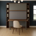 Royal Queen Wall Bed With Desk