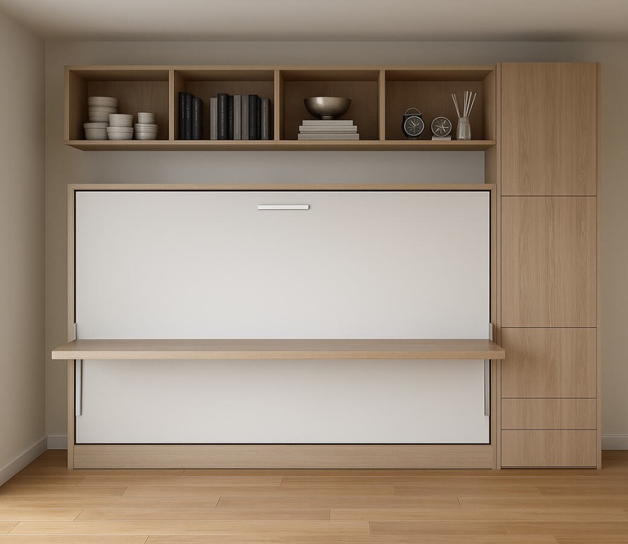 Spazio - Full Size Wall Bed with Desk Spazio - Full Size Wall Bed with Desk