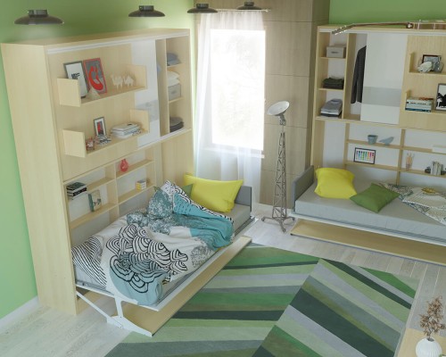 Parete Letto - Twin Wall Bed System