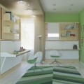 Parete Letto - Twin Wall Bed System with Desk