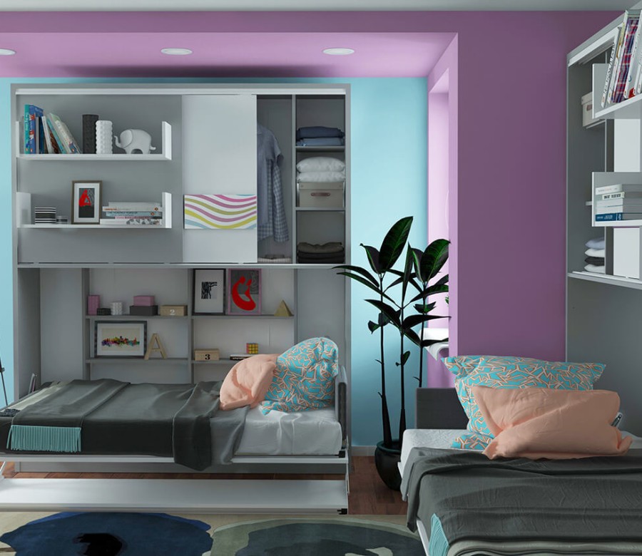 Parete Letto - Twin Wall Bed System and Sofa Set Parete Letto - Twin Wall Bed System and Sofa Set