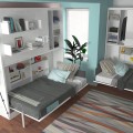 Parete Letto - Twin Wall Bed System and Sofa Set